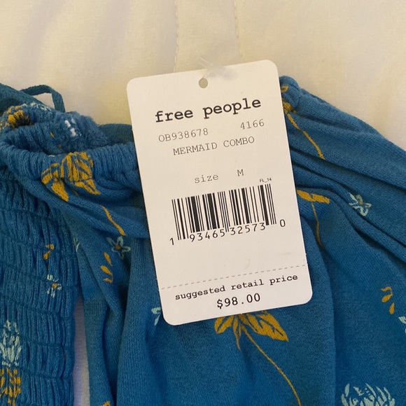 NWT Free People off the shoulder tunic top - size M - Picture 3 of 7